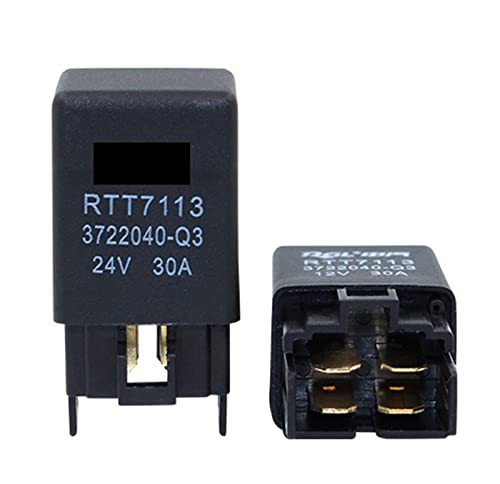 1 stücke Auto Relais 12 v 24 v 4pin 30A for Klimaanlage Elektrische Lüfter Foglight Kraftstoffpumpe Minibus Relais(24v) von GGDBJKUI