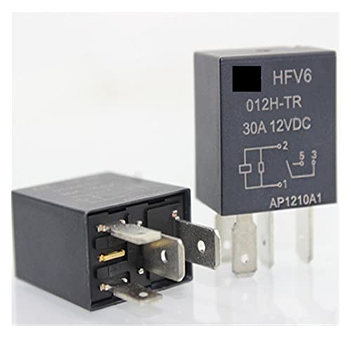 1 stücke HFV6 Auto Relais 12 v 4pin 5pin 30A for Scheinwerfer Lüfter Klimaanlage Relais(12v 4pin) von GGDBJKUI