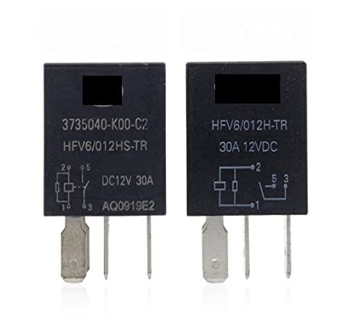 1 stücke HFV6 Relais 12 v 4pin/5pin for Scheinwerfer Lüfter Klimaanlage Auto Relais(Chery 4pin) von GGDBJKUI