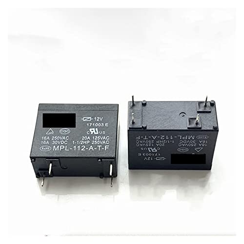 10 Teile/los Relais MPL-112-AT MPL-112-AT-12VDC MPL 112 AT 4PIN 16A EEelektrischer Warmwasserbereiter Mikrowelle von GGDBJKUI