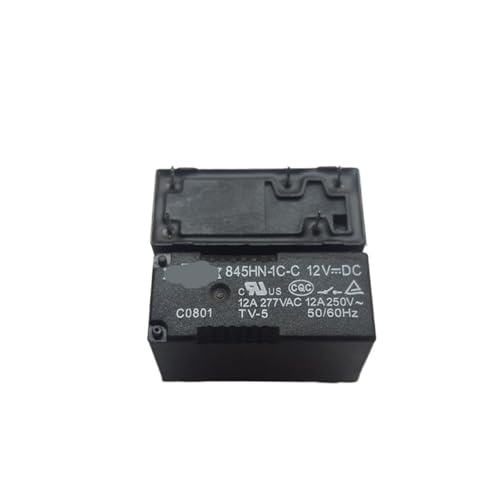 10PCS/LOT Relay 845HN-1C-C-12VDC 845HN-1C-C-24VDC 845HN-1C-C 12VDC 845HN 1C C DC12V 5PIN 12A 12V 24V(845HN-1C-C 6VDC) von GGDBJKUI