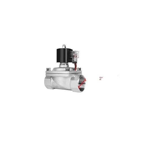 2" inch Normally Closed Electronic Solenoid Valve DN40 Fully Enclosed Coil 220V 12V 24V 110V Solenoid Valve(G_12VDC_VITON-SEAL) von GGDBJKUI