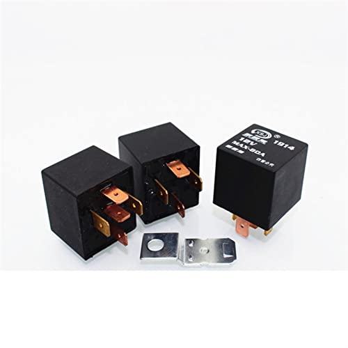 5 Stück JD1914 4/5 Pin 12V/24V 80A Auto Auto Relais Abstand Lampe Licht Horn Klimaanlage Lüfter Relais mit Eisenhalterung Automobil(24V5Pin) von GGDBJKUI