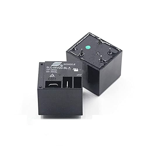 5 Stück Slc-05v 12V 24VDC-sl- - Sl-c 4-polig / 5-polig 30A T91 Relais)(SLC-12VDC-SL-A-) von GGDBJKUI