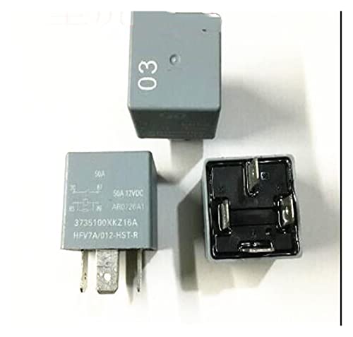 5 teile/los Relais Hfv7a/012-HST-R HFV7A-012-HT-R HFV7A 012 HST R HT 12VDC 50a 4PIN Klimaanlage Lüfter Ölpumpe Start Relais(HFV7A-012-HST-R) von GGDBJKUI