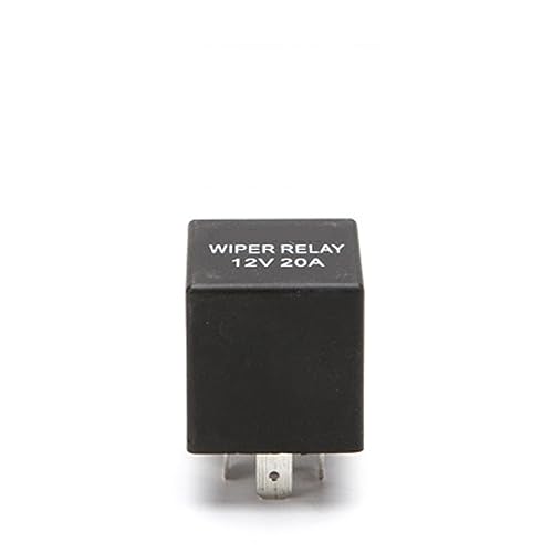 Kfz-Wischerrelais 12V20A Universal 6-polige Batterie Auto-Wischerrelais 1St von GGDBJKUI
