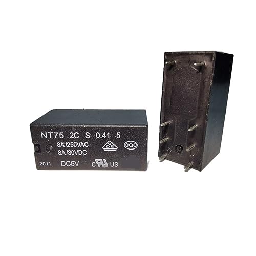 NT75 2C S 0,41 5 Spot DC Elektromagnetisches Relais 8 Pins 1St NT75 2C S 0,41 5 Spot DC Elektromagnetisches Relais 8 Pins 1St von GGDBJKUI