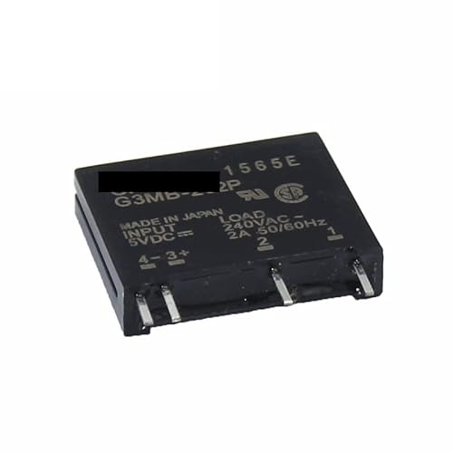 Relais 10PCS Smart Electronics Halbleiterrelais G3MB-202P DC-AC PCB SSR in 5VDC, Out 240V AC 2A(24V) von GGDBJKUI