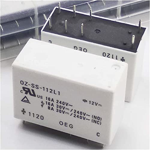 Relais 2 TEILE/LOS OZ-SS-112L1 12 V Relais 8 Pins Kontakte von GGDBJKUI