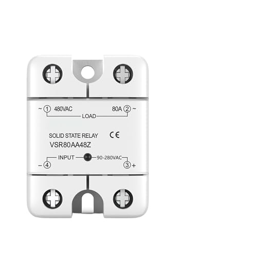SSR-25AA SSR-40AA SSR 60A 120A Single Phase Solid State Relay Module AC70-280V Input AC24-480V Output PID Temperature Control(24-480VAC,100AA Zero Cross) von GGDBJKUI