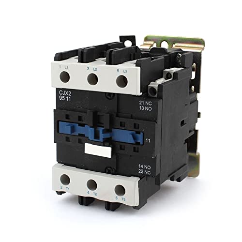 Schütz AC.Motorschütz 3-phasig 3P 1Nr 1Ö 95A Nennstrom 2. 4V 110V 220V 380V Spulenspannung Kontakte Relais Industrieelektrik(380vac) von GGDBJKUI