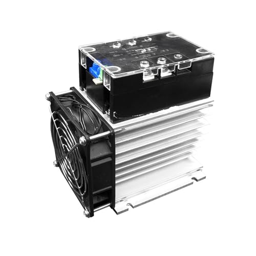Single-phase intelligent electronic starter Soft Starter Soft Start Module Slow Start For Water Pump electronic starter Module With Fan Radiator(SSR-150WA-R1(6KW)) von GGDBJKUI
