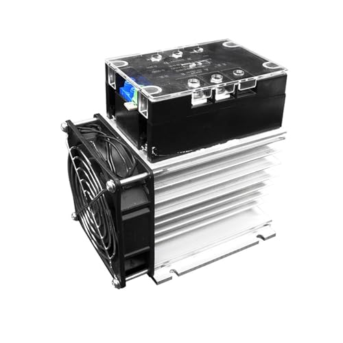 Single-phase intelligent electronic starter Soft Starter Soft Start Module Slow Start For Water Pump electronic starter Module With Fan Radiator(SSR-40WA-R1(1.5KW)) von GGDBJKUI