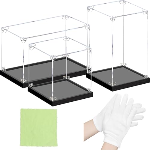 GGFFJ Acryl-Vitrine, transparente Modellschutz-Vitrinenbox (10 x 10 x 10 cm)(70 * 35 * 15cm) von GGFFJ
