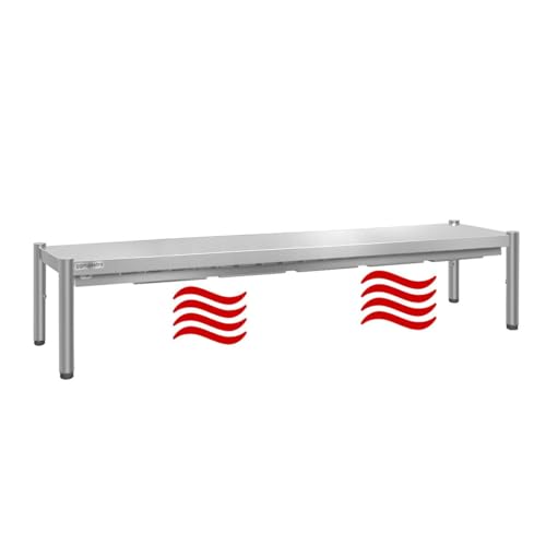 GGM Gastro | AB1K204#KBK19-5 | Wärmebrücke Premium - 2000x370mm - mit 1 Etage - Höhe: 415mm GGM Gastro | AB1K204#KBK19-5 | Wärmebrücke Premium - 2000x370mm - mit 1 Etage - Höhe: 415mm von GGM Gastro