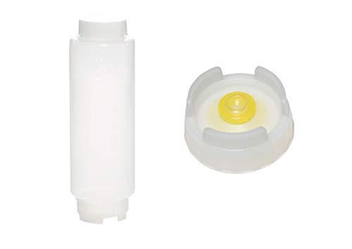 GGM Gastro | FFO-005 | (6 Stück) Quetschflasche mit mittlerer Membran - 946 ml von GGM Gastro