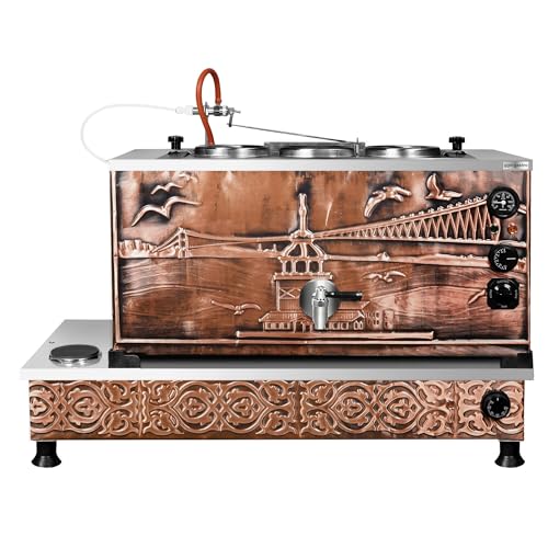 GGM Gastro | KTKEI33 | Elektro Kupfer-Teekocher - 940mm - 33 Liter - Istanbul Design von GGM Gastro