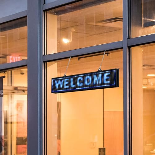 GGM Gastro | LSTE-WELC | LED Leuchtschild - Welcome von GGM Gastro