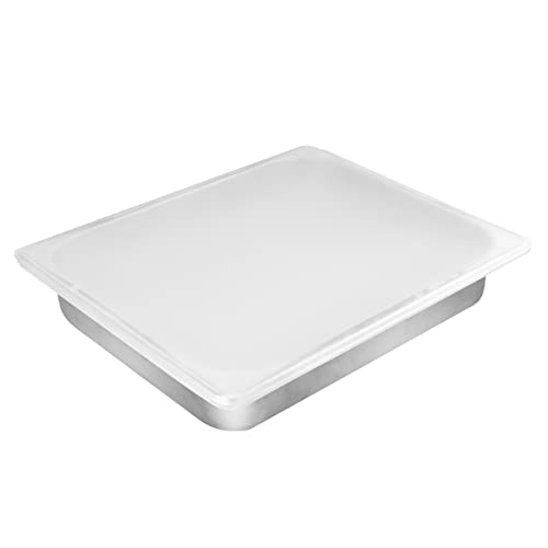 GGM Gastro | SDGNEGT12 | Silikondeckel für 1/2 GN-Behälter & Eisbehälter (325 x 265 mm) von GGM Gastro