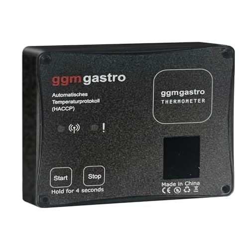 GGM Gastro | TMPX-01 | Automatisches Temperaturprotokoll - mit GGM Thermometer App von GGM Gastro