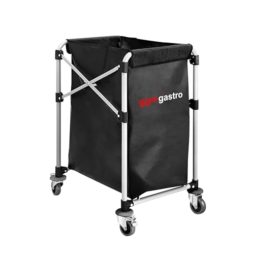 GGM Gastro | WWKGP15 | Wäschewagen - klappbar - 150 Liter - Aluminiumrahmen - Schwarz GGM Gastro | WWKGP15 | Wäschewagen - klappbar - 150 Liter - Aluminiumrahmen - Schwarz von GGM Gastro
