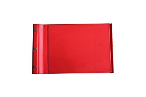 GGM Wechselmappe DIN A4 mit drei Druckknöpfen rot GGM Wechselmappe DIN A4 mit drei Druckknöpfen rot von ggm