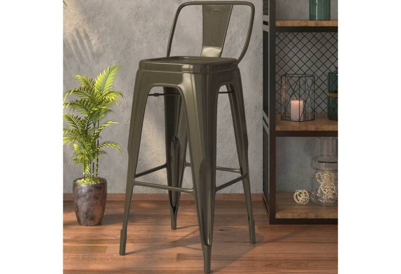 GGMMÖBEL Gartenlounge-Hocker California (2 St) von GGMMÖBEL