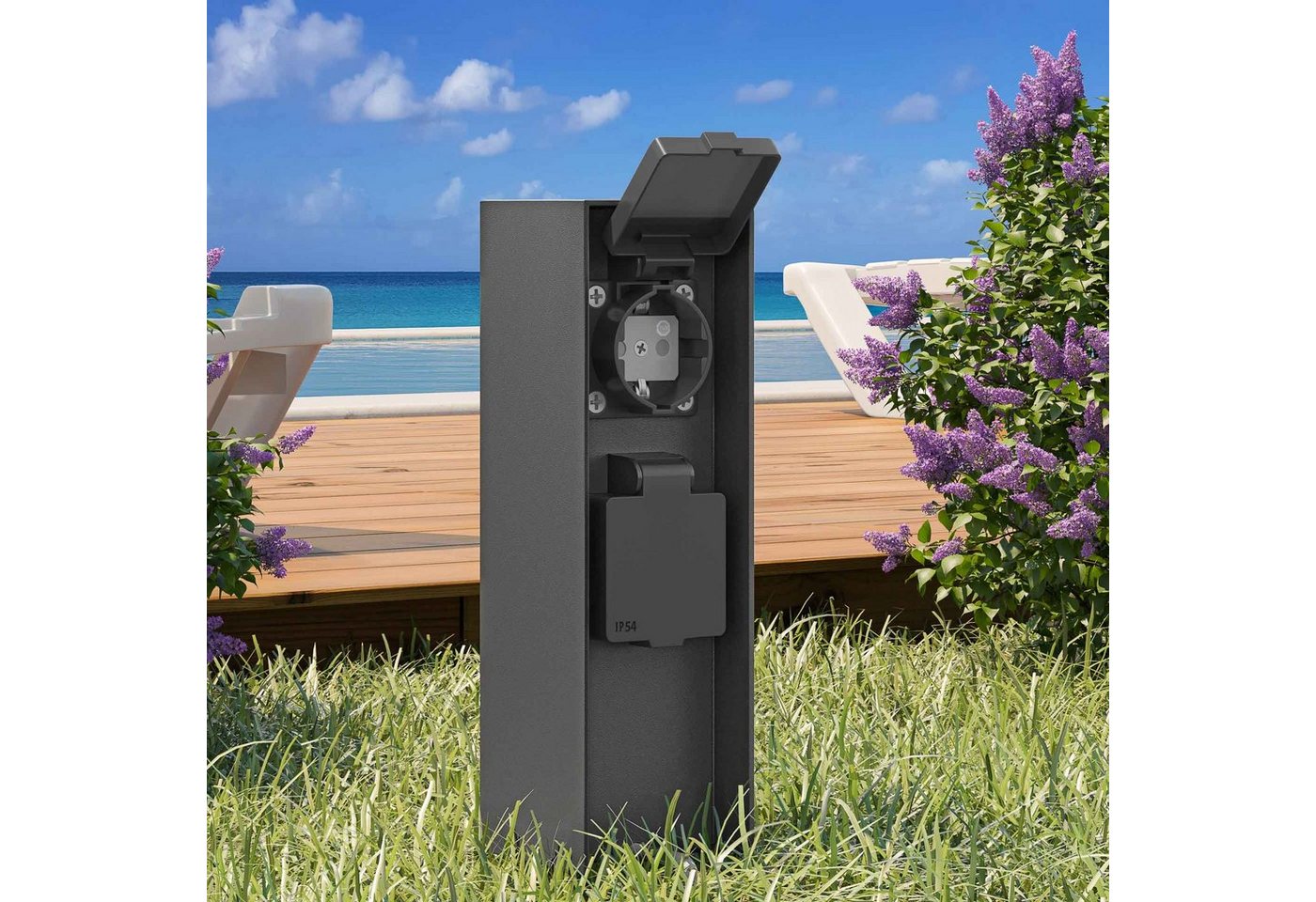 GGMMÖBEL LED Steckdosenleuchte LUCY, Eingebauter Timer, Lap-timer GGMMÖBEL LED Steckdosenleuchte LUCY, Eingebauter Timer, Lap-timer von GGMMÖBEL