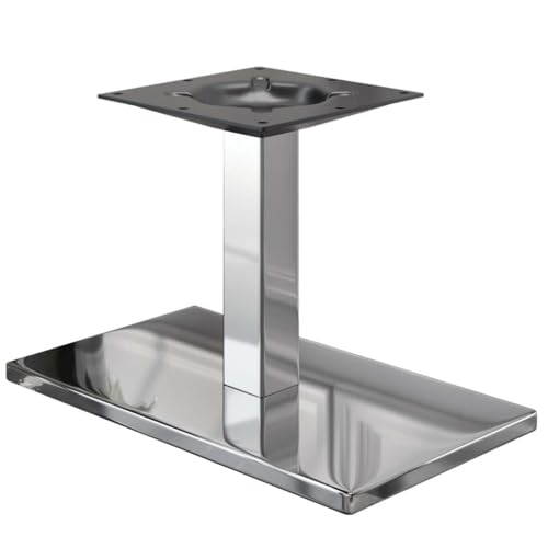 GGMMÖBEL Madrid | Tischgestell für Couchtisch | Tischbeine | Edelstahl | Tischfüße | Bodenplatte: 40 x 70 cm | Säule: 8 cm | Gesamthöhe: 36 cm GGMMÖBEL Madrid | Tischgestell für Couchtisch | Tischbeine | Edelstahl | Tischfüße | Bodenplatte: 40 x 70 cm | Säule: 8 cm | Gesamthöhe: 36 cm von GGMMÖBEL