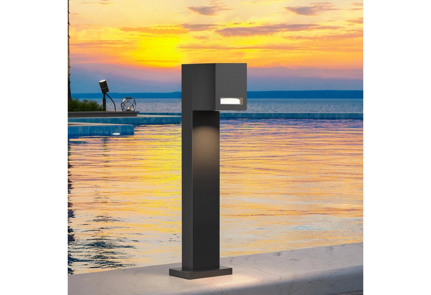 GGMMÖBEL Pollerleuchte LEONA, Nicht Dimmbar, Nein GGMMÖBEL Pollerleuchte LEONA, Nicht Dimmbar, Nein von GGMMÖBEL