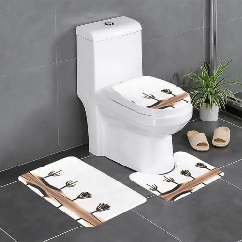 GGNKDL 3-teiliges Badezimmerteppich-Set mit Kaktus in der Wüste – rutschfestes Badteppich-Set – leicht zu reinigen und zu pflegen – feuchtigkeitsblockierend und langlebig GGNKDL 3-teiliges Badezimmerteppich-Set mit Kaktus in der Wüste – rutschfestes Badteppich-Set – leicht zu reinigen und zu pflegen – feuchtigkeitsblockierend und langlebig von GGNKDL