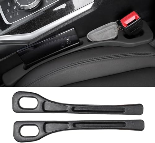 GGOIN Autositz Lückenfüller für Nissan Qashqai Ⅱ J11 2013-2021, Sitzlückenfüller Lückenfüller Autositz Gap Plug Auto Accessoires,A Black von GGOIN