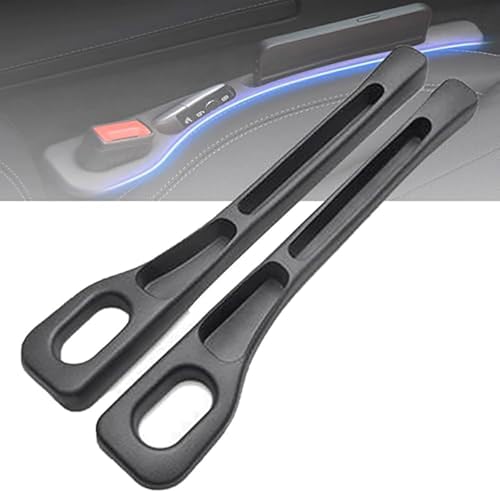 GGOIN Autositz Lückenfüller für Skoda Enyaq iV 5A I 2021-2024, Sitzlückenfüller Lückenfüller Autositz Gap Plug Auto Accessoires,A Black von GGOIN