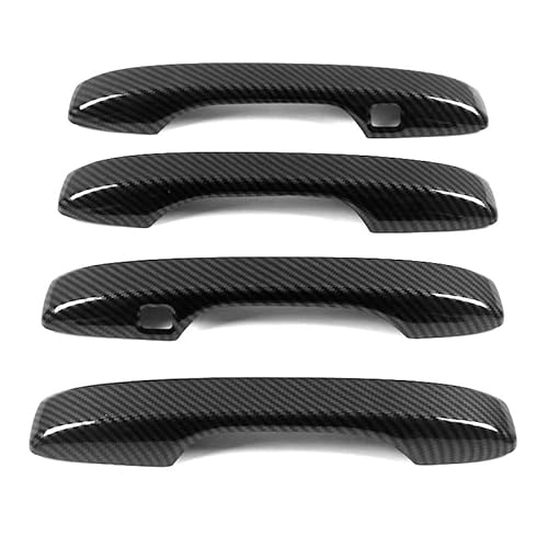 Auto Außerhalb Tür Griff für 11th Generation Civic 2022, Äußerer Türgriff Griff Ersatz Außentürgriffe Von Autos Außengriff, A/Carbon Fiber Pattern von GGOZM