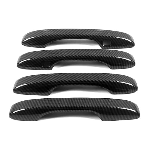 Auto Außerhalb Tür Griff für 11th Generation Civic 2022, Äußerer Türgriff Griff Ersatz Außentürgriffe Von Autos Außengriff, B/Carbon Fiber Pattern von GGOZM