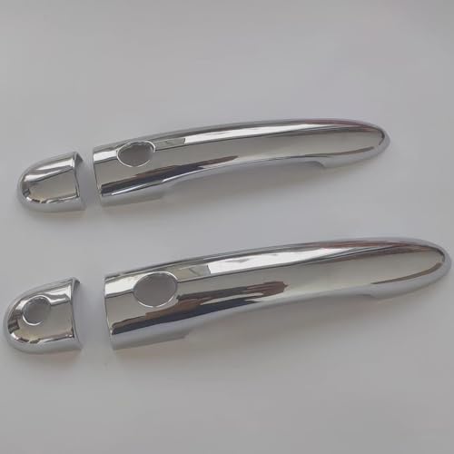 Auto Außerhalb Tür Griff für Renault Megane 2 2002-2008, Äußerer Türgriff Griff Ersatz Außentürgriffe Von Autos Außengriff,A/Electroplating-A/Style 13 von GGOZM