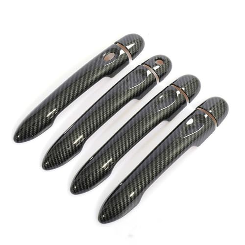 Auto Außerhalb Tür Griff für Renault Megane 3 2008-2016, Äußerer Türgriff Griff Ersatz Außentürgriffe Von Autos Außengriff,A/Carbon fiber pattern-A/Style 2 von GGOZM