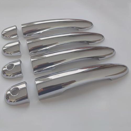 Auto Außerhalb Tür Griff für Renault Modus 2004-2012, Äußerer Türgriff Griff Ersatz Außentürgriffe Von Autos Außengriff,A/Electroplating-A/Style 6 von GGOZM