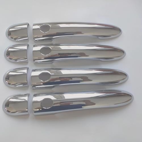 Auto Außerhalb Tür Griff für Renault SCENIC 2 2003-2009, Äußerer Türgriff Griff Ersatz Außentürgriffe Von Autos Außengriff,A/Electroplating-A/Style 17 von GGOZM