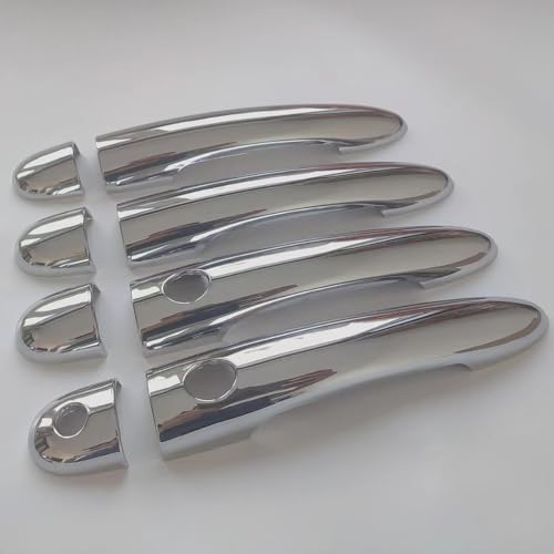 Auto Außerhalb Tür Griff für Renault SCENIC 2 2003-2009, Äußerer Türgriff Griff Ersatz Außentürgriffe Von Autos Außengriff,A/Electroplating-A/Style 2 von GGOZM