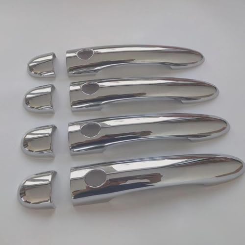 Auto Außerhalb Tür Griff für Renault SCENIC 2 2003-2009, Äußerer Türgriff Griff Ersatz Außentürgriffe Von Autos Außengriff,A/Electroplating-A/Style 5 von GGOZM