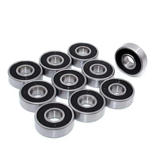 1 Stück 608 6200 6201 6202 6203 6204 6205 6206 6207 6208 RS Miniaturkugellager Kleines Doppelschild(6201-RS 12X32X10mm) von GGQROTTQ