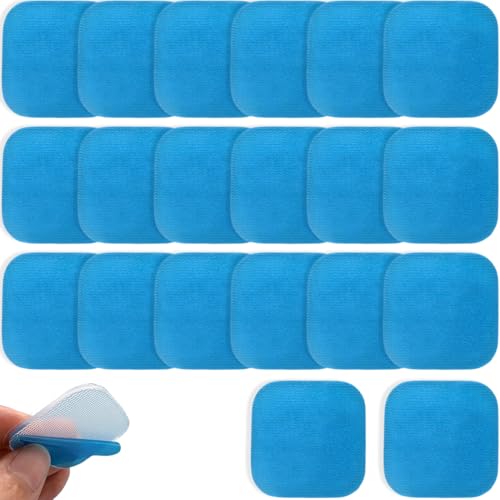 GGUFAY Gel-Pads,Beurer tens Pads,EMS Pads,Ersatz Gelpad Kompatibel mit Beurer Em 59 Heat Geräten,Menstrual Relax,Elektrische Muskelstimulation (20 Stück, 40 X 40 mm) von GGUFAY