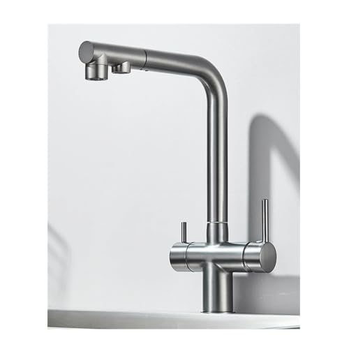 ACLIPS WICK TAPS TAPS PLEID TYP KÜCHE AUTHEKET Dual Drehausgabe Trinkwasserfilter Messingreiniger Gefäßspüle Mixer Heiße und kalte Wasserhahn ACLIPS WICK TAPS TAPS PLEID TYP KÜCHE AUTHEKET Dual Drehausgabe Trinkwasserfilter Messingreiniger Gefäßspüle Mixer Heiße und kalte Wasserhahn von GGYTMQL