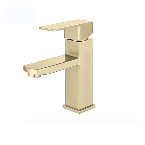 GGYTMQL Brass Drei Funktionen Drei Funktionen Einzel Heißes und kaltes Wasser Countertop Küchenmontiert Tap-out Tap (Black-01) von GGYTMQL