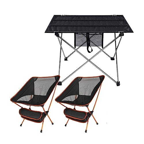 GGYTMQL Klappertisch ultraleichte Aluminium -Wanderwanderung Kletterpicknick -Klapptische tragbare Campingtisch im Freien/luftfaltbare Pelz -Computerbett (Farbe: 1PCS -Tisch) von GGYTMQL