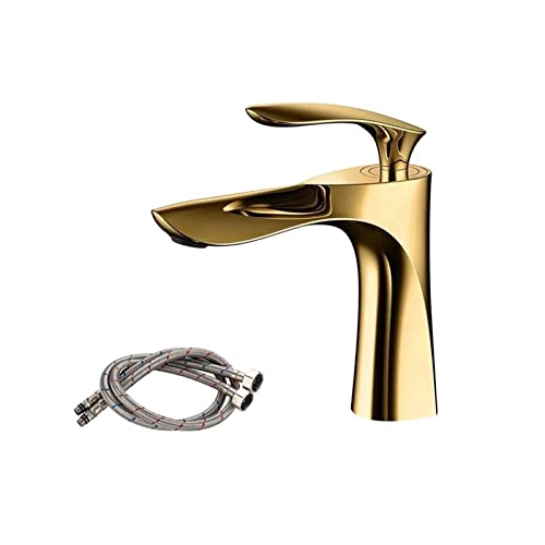 GGYTMQL Messing Dreifunktion Einhandgriff heißes und kaltes Wasser Wasserhahn Arbeitsplatte montiert Küchenarmatur Auszug Mischer Wasserhahn (Black-01) von GGYTMQL