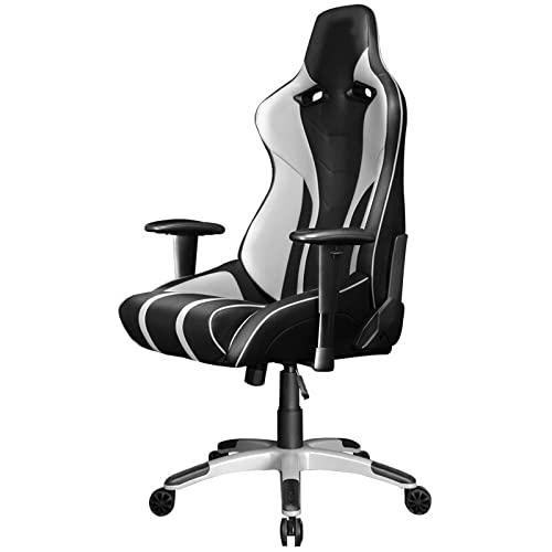 GGZONE Gaming-Stuhl, Massage-Bürostuhl, Rennstuhl, ergonomischer Renn-Computer-Schreibtischstuhl mit hoher Rückenlehne, E-Sport-Drehstuhl mit Kopfstütze und Lordosenstütze Beautiful Scenery von GGZONE