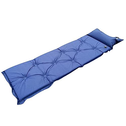 GGZONE Schlafmatten Camping Aufblasbare Isomatte 183 * 57 * 2,5 cm Robuste tragbare Luftpolster-Luftmatratze Zelt Klappbett Wander-Isomatte (Farbe: Blau) (Blau) Beautiful Scenery von GGZONE