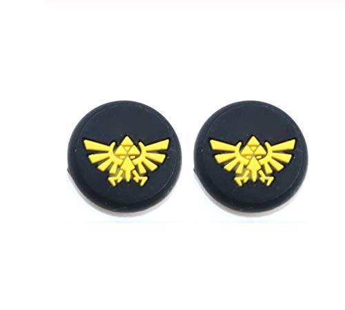 2 x Silikon-Daumengriff-Abdeckung Joystick Analog Kappen Thumb Sticks für Nintendo Switch NS Joy Con Nintendo Switch Lite von GGZone